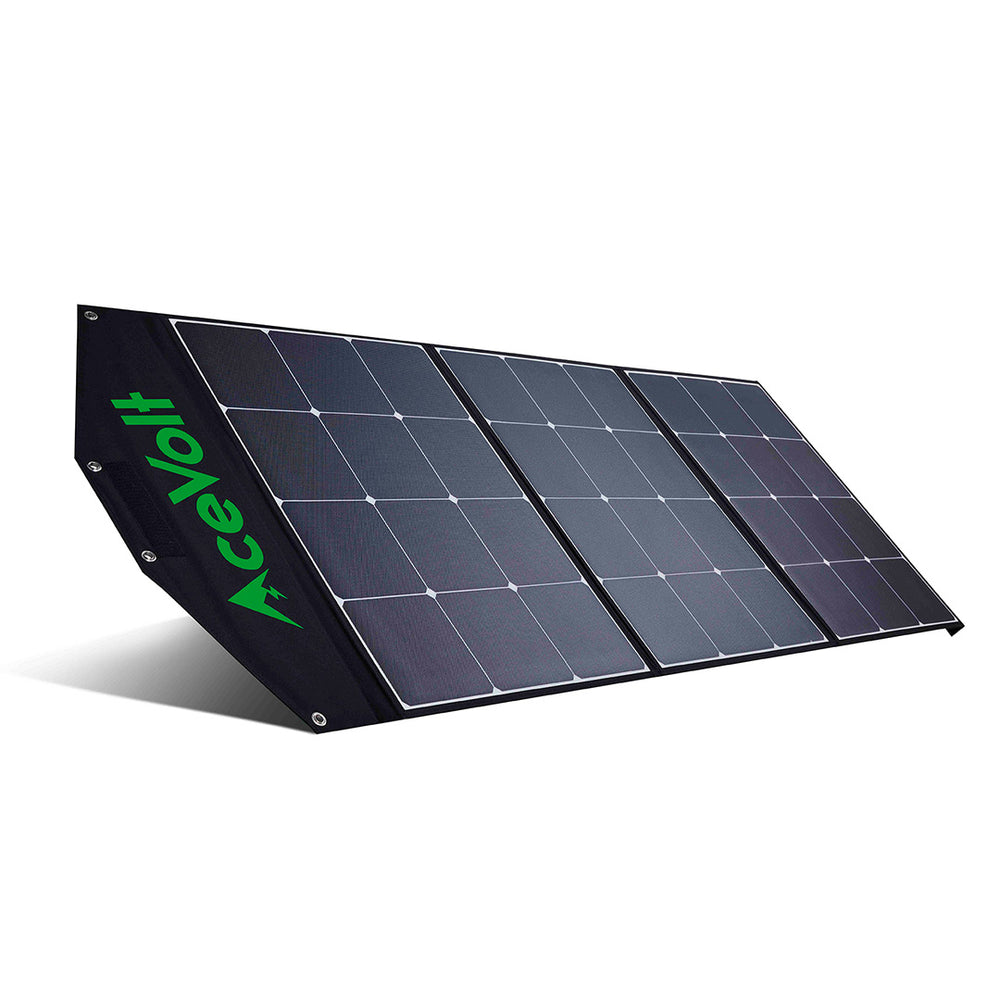 AceVolt Portable solar panel for camping