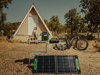 best portable power with solar panel